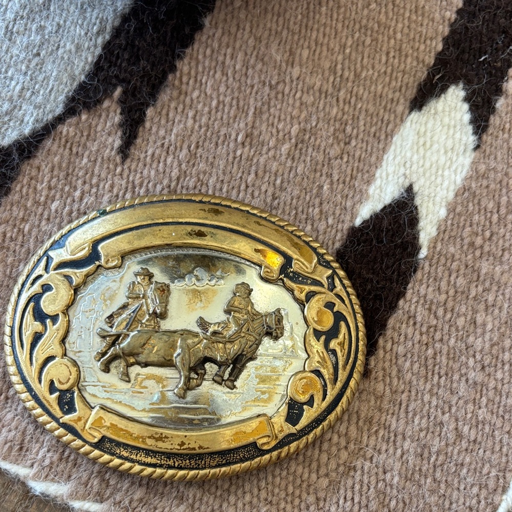 Vintage Tony Lama belt buckle